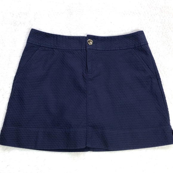 Lilly Pulitzer True Navy Nicki Skort - Picture 4 of 16